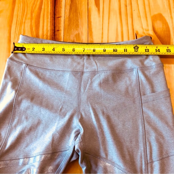 X by Gottex Women Gray/Silver Active Pants Sz M. - Picture 9 of 11